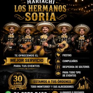 Inicio mariachi hermanos soria serenata